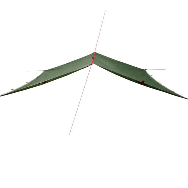 Tarp grön 360x294 cm vattentät