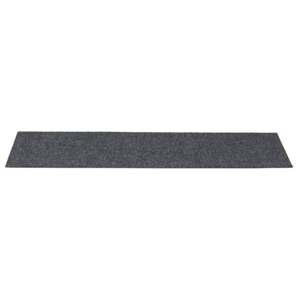 Trappmattor självhäftande 30 st 76x20 cm ljusgrå rektangulära
