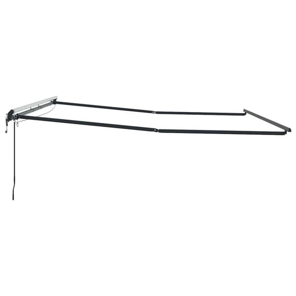 Markisram Antracit 450 × 350 cm Aluminium