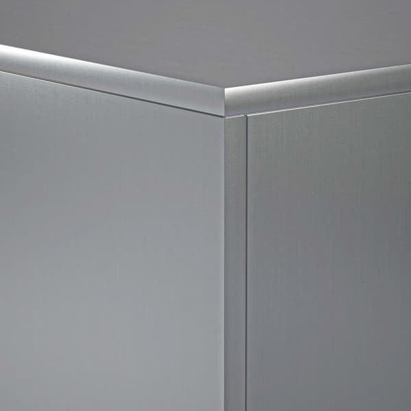 Växtställ Silver 30 x 30 x 60 cm Stål