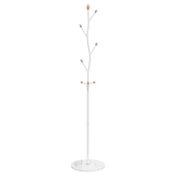 Klädställning vit 177 cm pulverlackerat järn