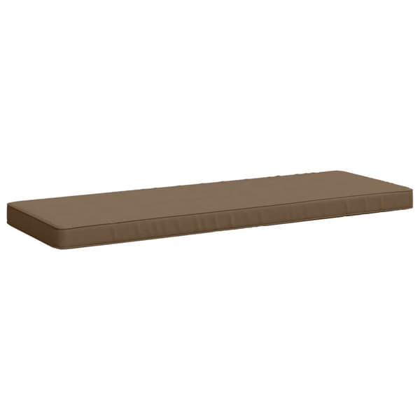 2-delade Bänk Kuddar VUGHT 2 st 100% Polyester Taupe