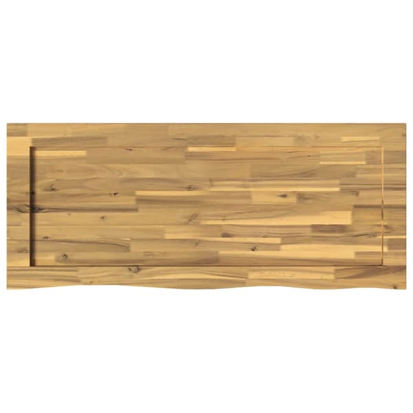 Rektangulärt Bordsskiva 90 x 50 x 3,5 cm Rektangulär Vit