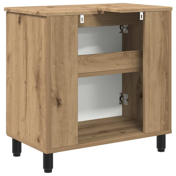 Badrums vaskenhet Artisan-ek 60 x 35 x 60 cm Konstruerat trä