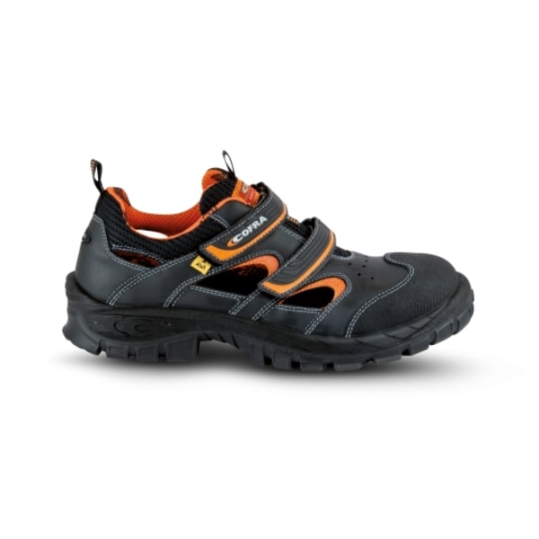 Vithar Safety Sandal Black Unisex