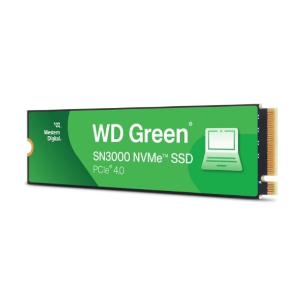 WD Green SN3000 WDS100T4G0E-00CPS0 - SSD - 1 TB - PCIe 4.0 x4 (NVMe)