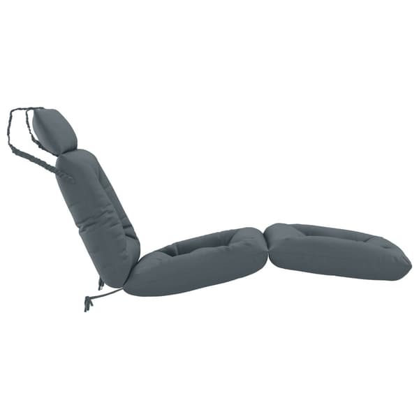 Solstol Kudde VIANEN 100% Polyester Blå 200 x 50 x 8 cm