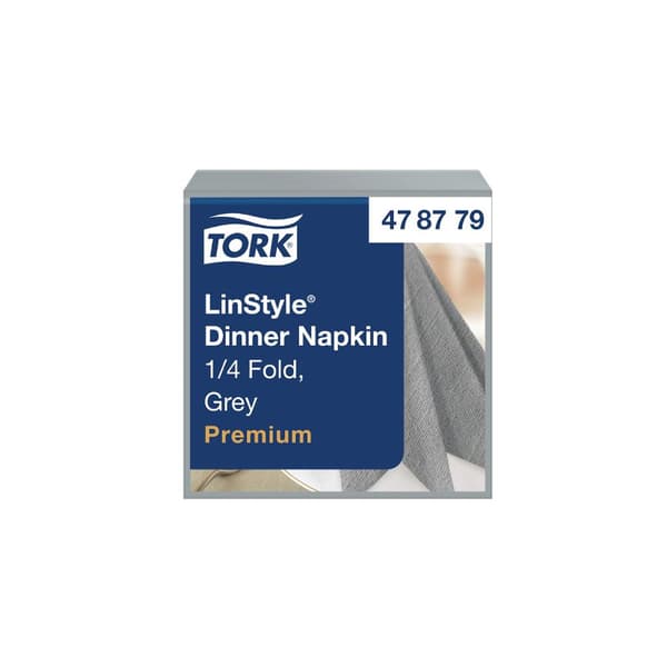 Servett TORK LinStyle Middag grå 50/fp