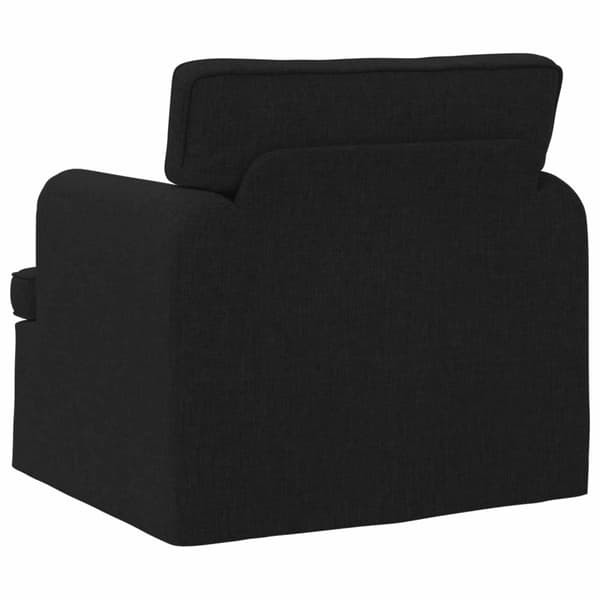 Soffa Svart 84 x 80 x 85 cm tyg