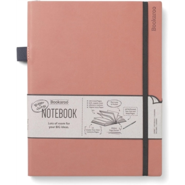 Bookaroo Bigger Things Notebook Journal - Blush