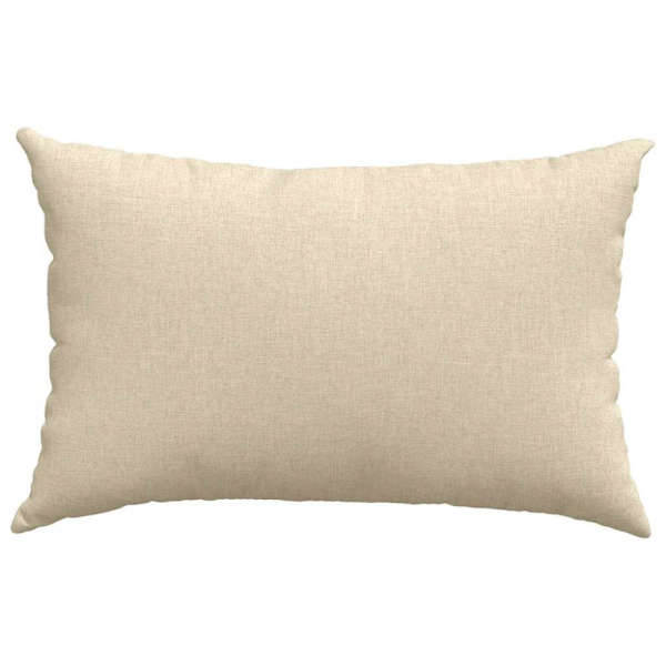 Sofakuddar 2 pcs Kräm 60 x 40 cm tyg