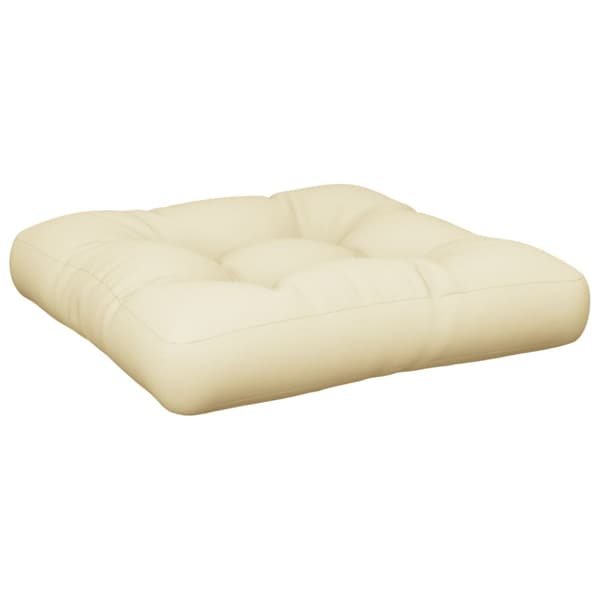 Palldyna gräddvit 60x60x12 cm tyg