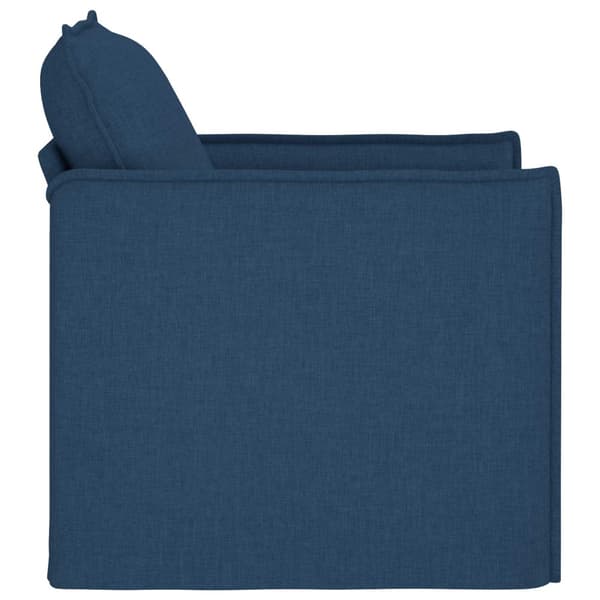 Soffa Blå 75 x 82 x 85 cm tyg