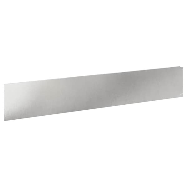 Kant för gräsmatta 10 pcs 100 x 18 cm Stål Silver
