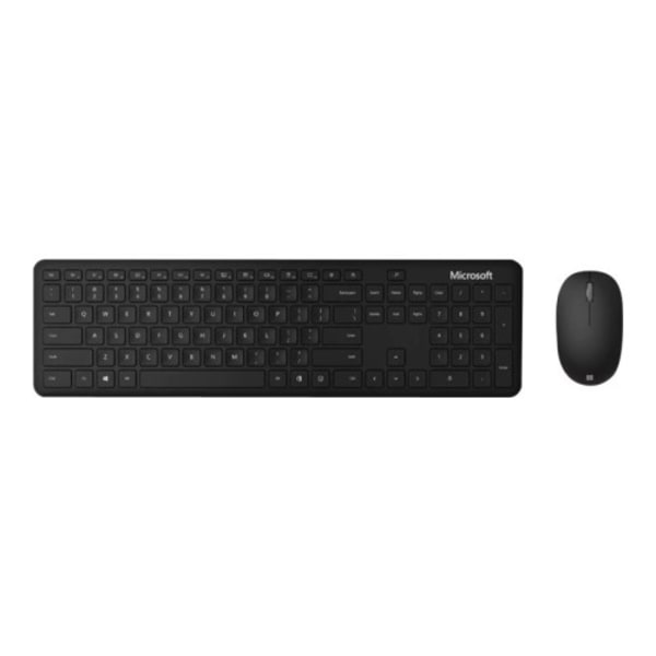 Microsoft Bluetooth Desktop för företag - sats med tangentbord och mus - mattsvart Inmatningsenhet