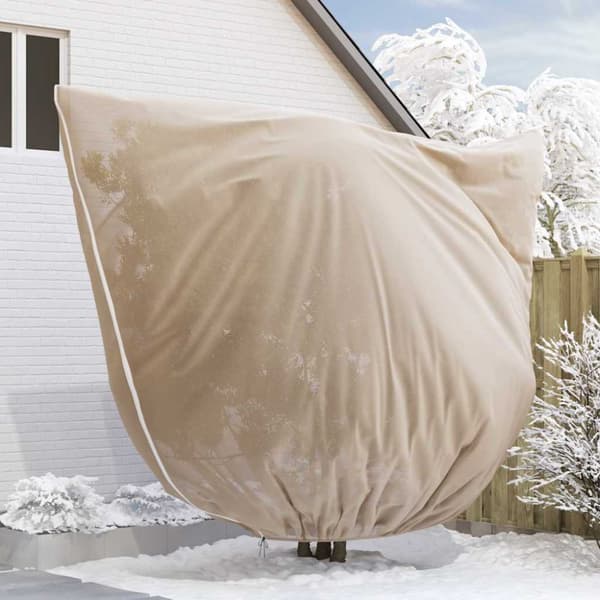 Frostskydd för växtfleeceöverdrag 3 pcs Beige 3 x 3,93 m