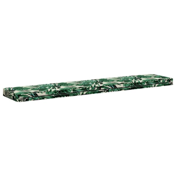 2-delade Bänk Kuddar VUGHT 2 st 100% Polyester Bladmönster