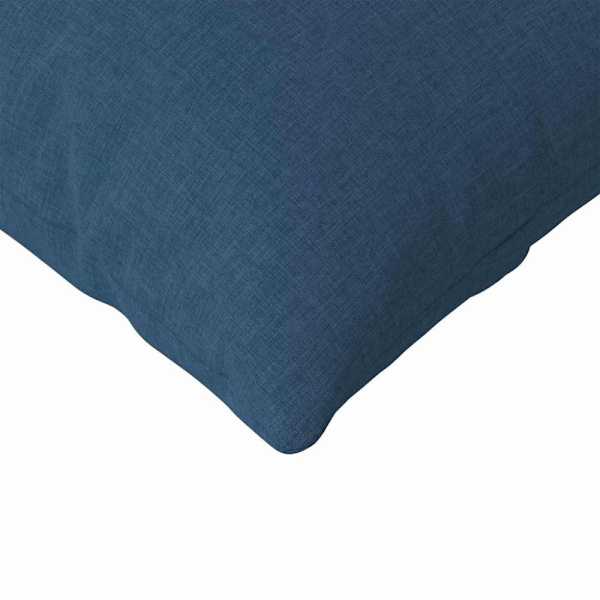 Sofakuddar 2 pcs Blå 120 x 40 cm tyg