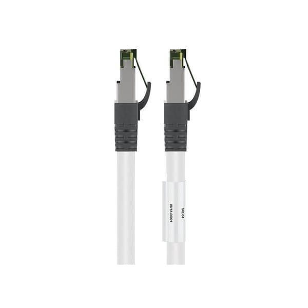 goobay patch-kabel - 7.5 m - vit