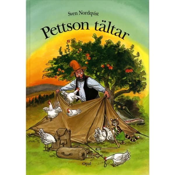 Pettson tältar (inbunden)