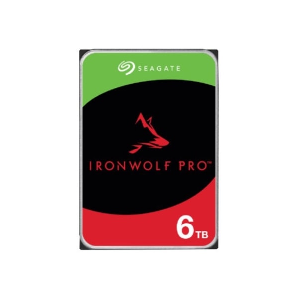 Seagate IronWolf Pro ST6000NT001 - hårddisk - 6 TB - SATA 6Gb/s