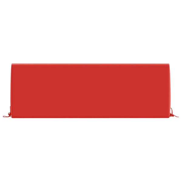 Ryggkudde SOEST 100% Polyester Röd 120 x 20 x 40 cm