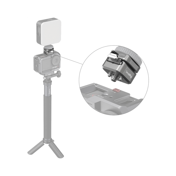 SmallRig 4500 HawkLock H18 Quick Release Support with Cold Shoe