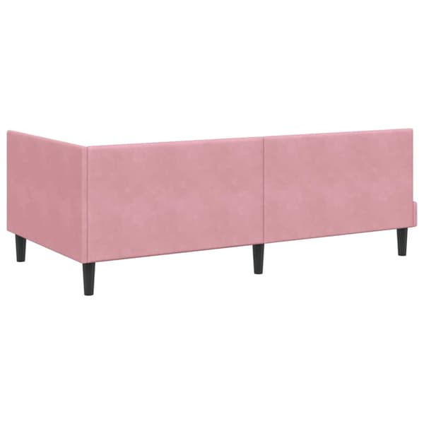 Hörn Sängram Rosa 90 x 200 cm Sammet
