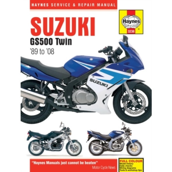 Suzuki GS500 Twin (89 - 08) Haynes Repair Manual (häftad, eng)