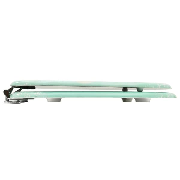 Toalettsits med lock MDF flamingo