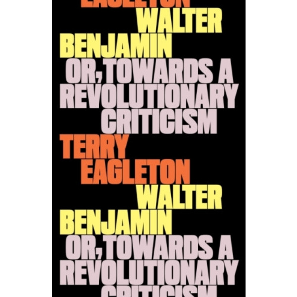 Walter Benjamin (häftad, eng)