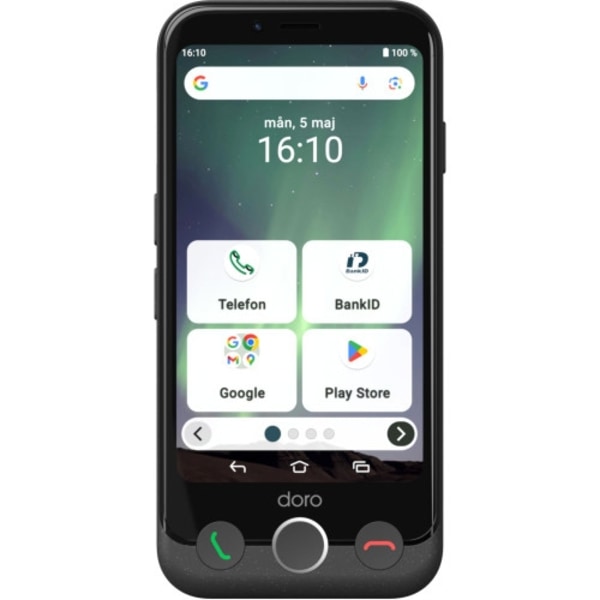 Smartphone 4G Aurora A11 Grafit-grå grafit