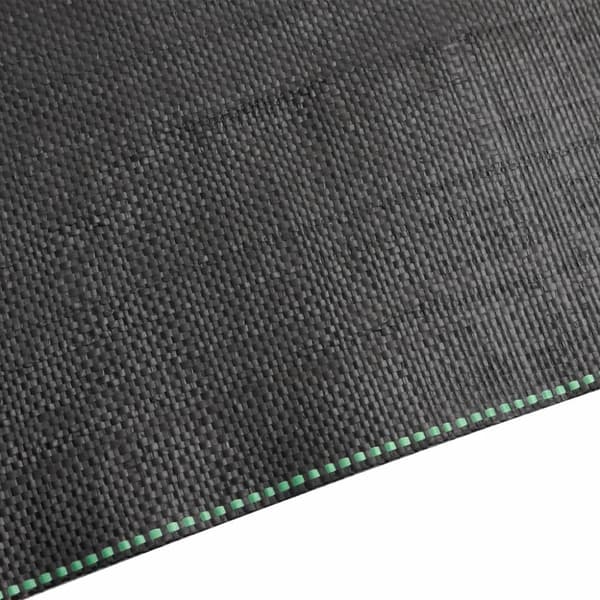 Ogräsmatta svart 2x10 m PP