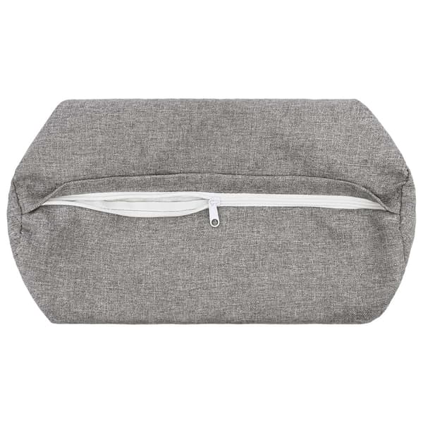 Kuddöverdrag 2 st HEERLEN Moln Grå Ø 15 x 40 cm Tyg
