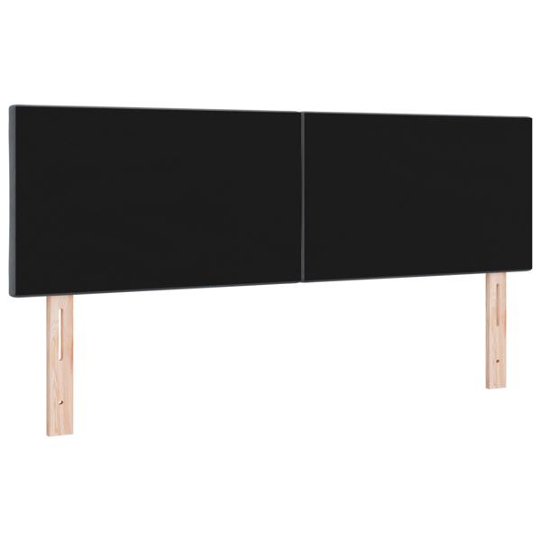 LED huvuddyna Mörkgrå 144 cm Sammet