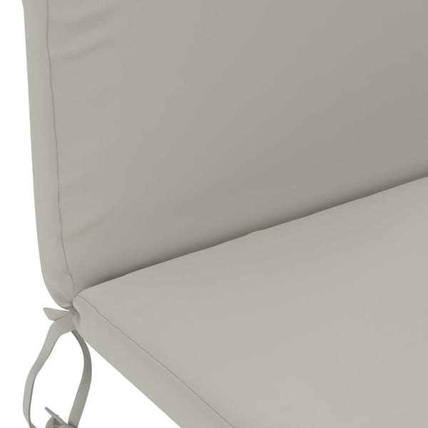 Solsängkudde GEMERT 100% Polyester Grå 47 x 131 x 5 cm