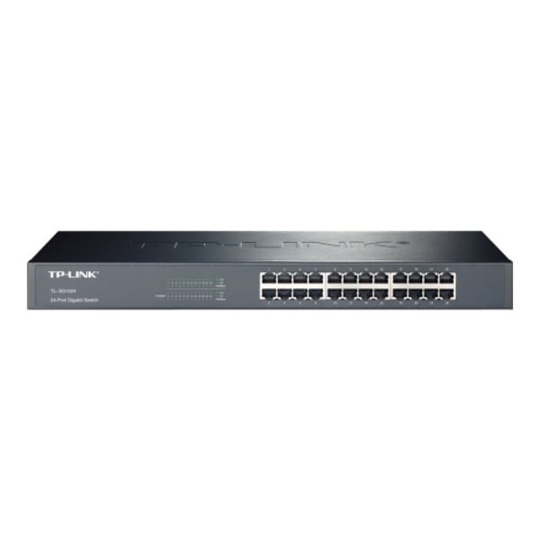 TP-Link TL-SG1024 - switch - 24 portar - rackmonterbar Svart