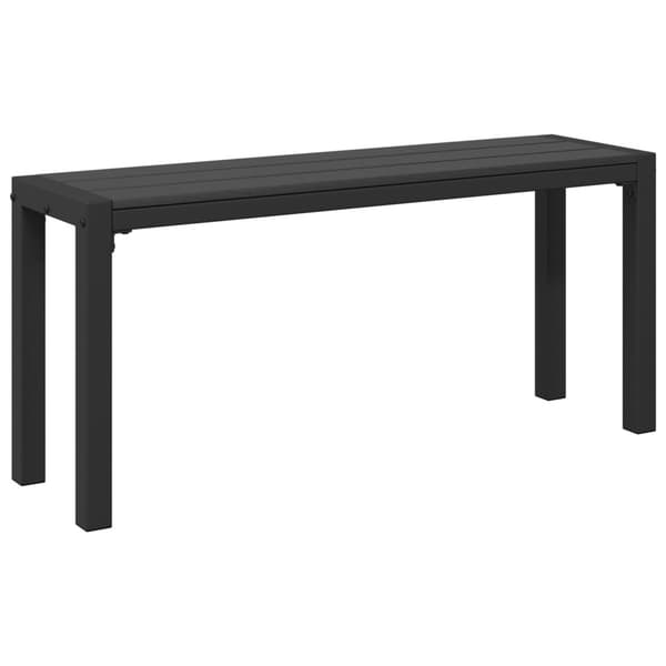 Trädgårdsmöbelset 3 pcs Antracit Stål