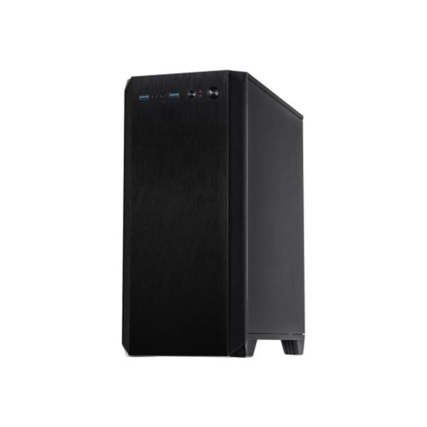 Inter-Tech H-606 - tower - micro ATX Svart