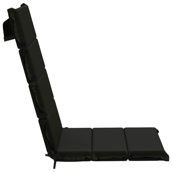 2-delade Hög rygg Bhair Kuddar GEMERT 100% Polyester Svart