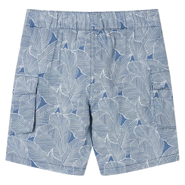 Barnshorts med snöre mörkblå 104