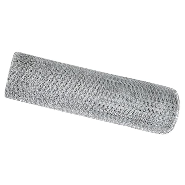 Hexagonstängsel Silver 0,8 x 50 m Galvaniserat stål