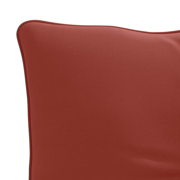 Ryggkudde PUTTEN 100% Polyester Röd 70 x 40 x 10 cm