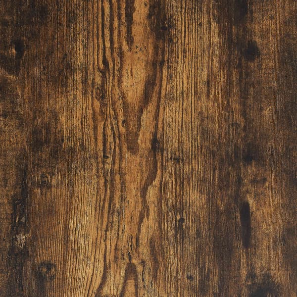 Eldstadsram Rökt ek 93 x 20 x 89 cm Konstruerat trä