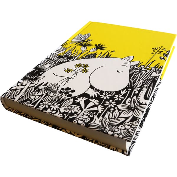 Anteckningsbok Mumin linjerat Blommor