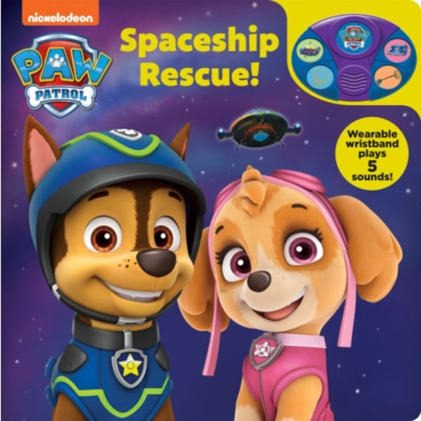 Nickelodeon Paw Patrol: Spaceship Rescue! Book and Wristband Sound Book (bok, board book, eng)