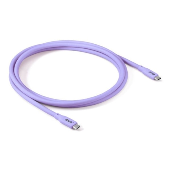 Club 3D - USB typ C-kabel - 24 pin USB-C till 24 pin USB-C - 2 m