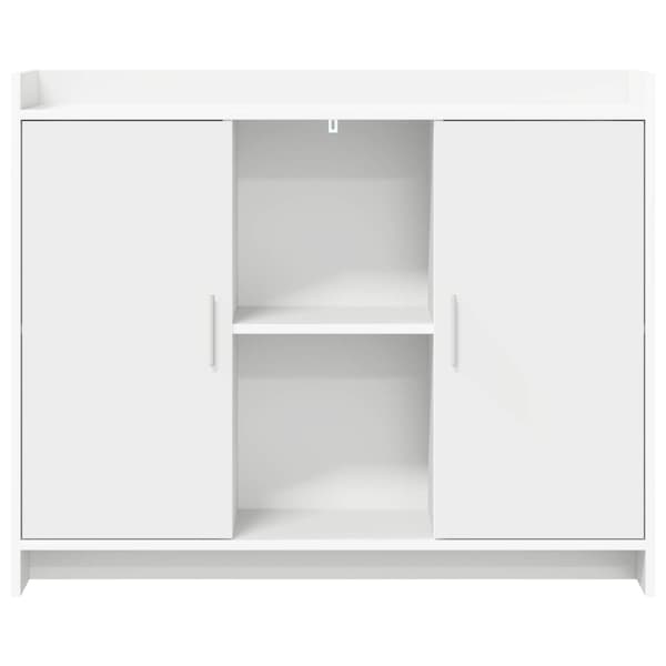 Sideboard Vit 98,5 x 33 x 80 cm Konstruerat trä