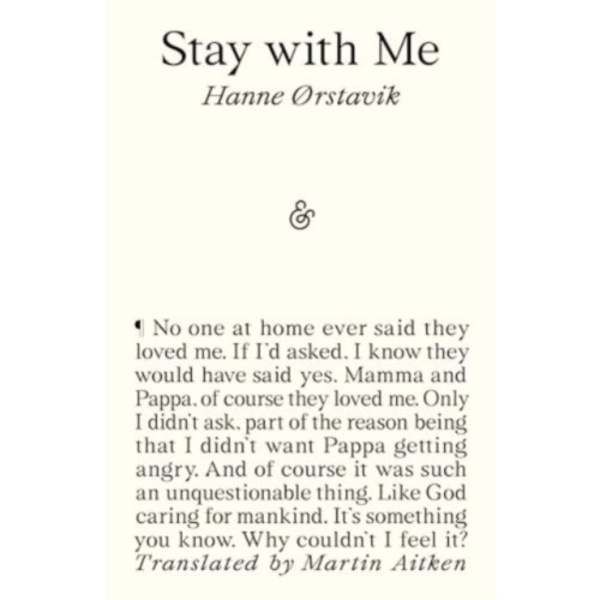 Stay with Me (häftad, eng)