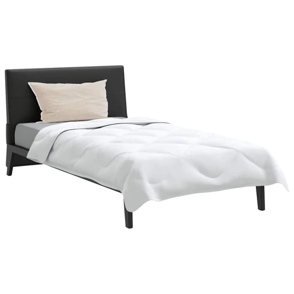 Duntäcke med kudde 2 pcs Vit Mikrofiber